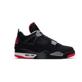Jordan 4: O Ícone do Estilo e Performance na cor Preto com Vermelho e CInza - Masculino - Asah Store